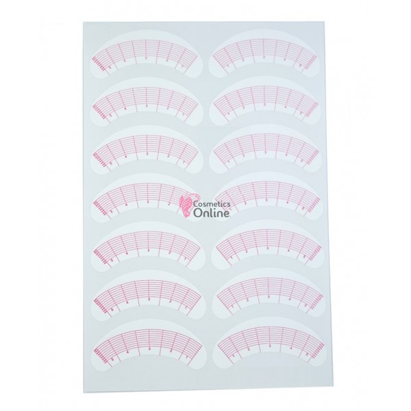 Paduri adezive pentru gene false, set de 7 perechi JM07